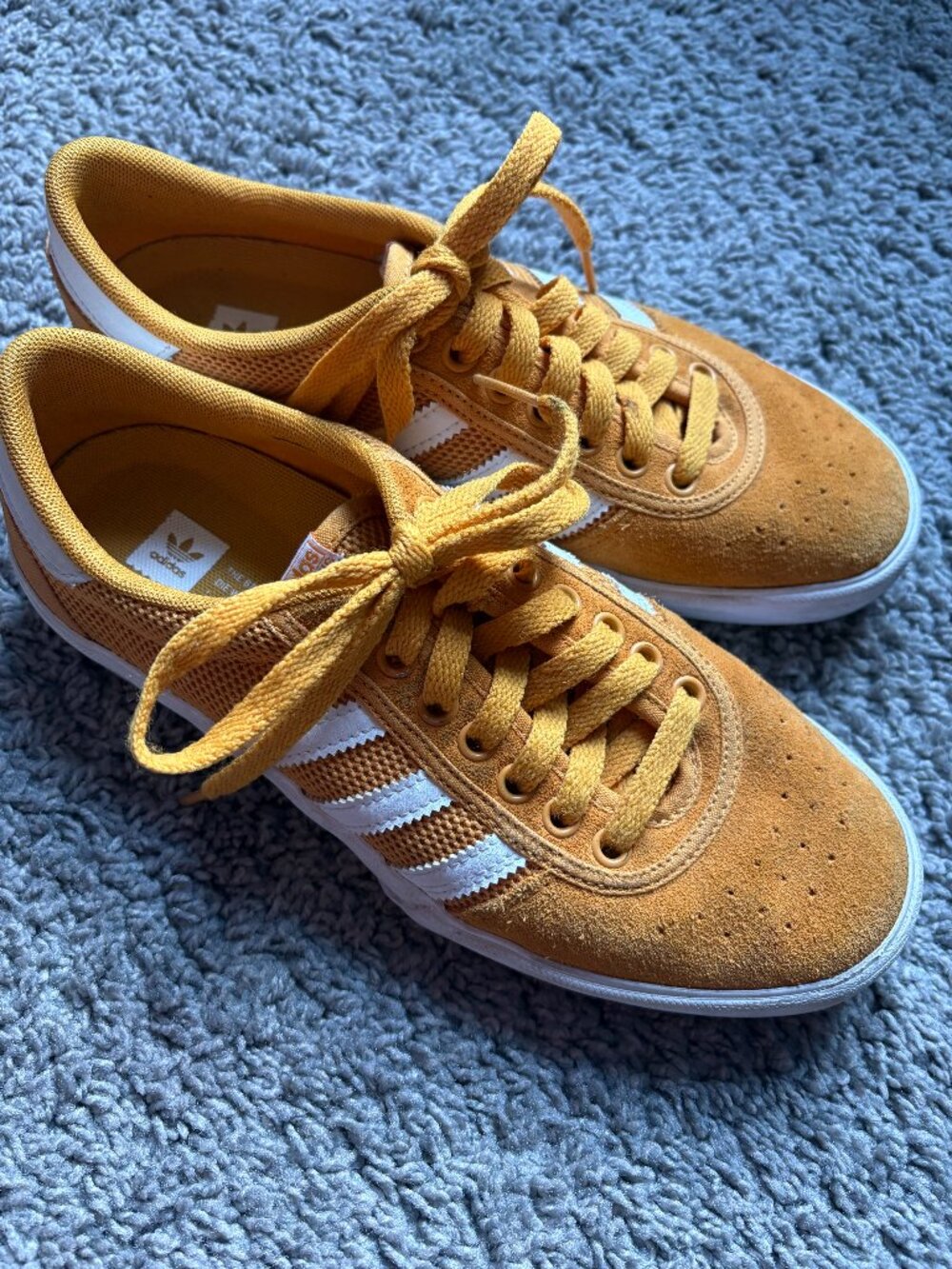 Adidas Yellow Skate Shoes - 40.5 (W 9.5)
